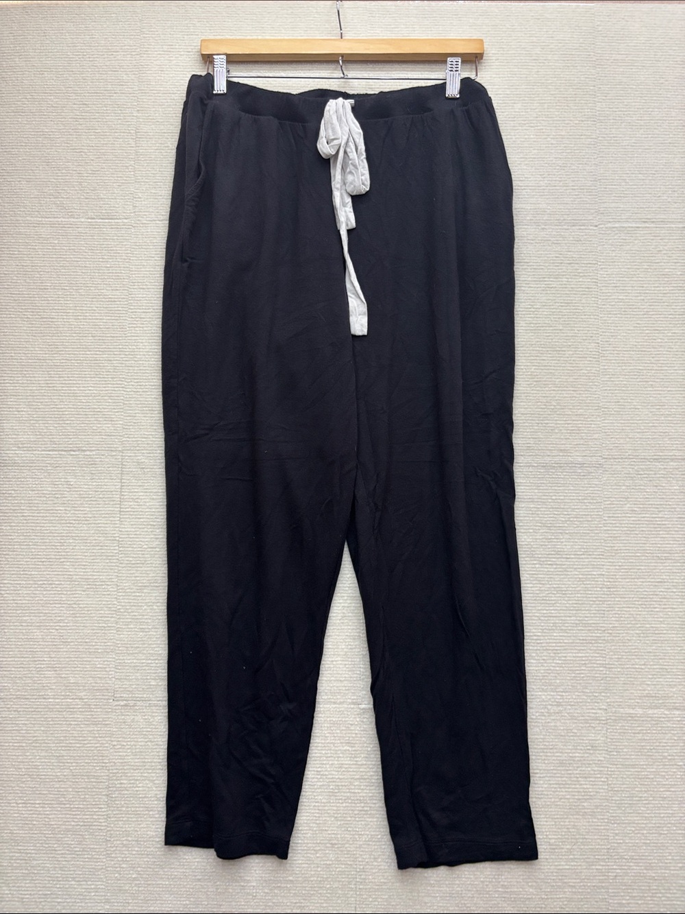 Soma XL Black Drawstring Lounge Pants